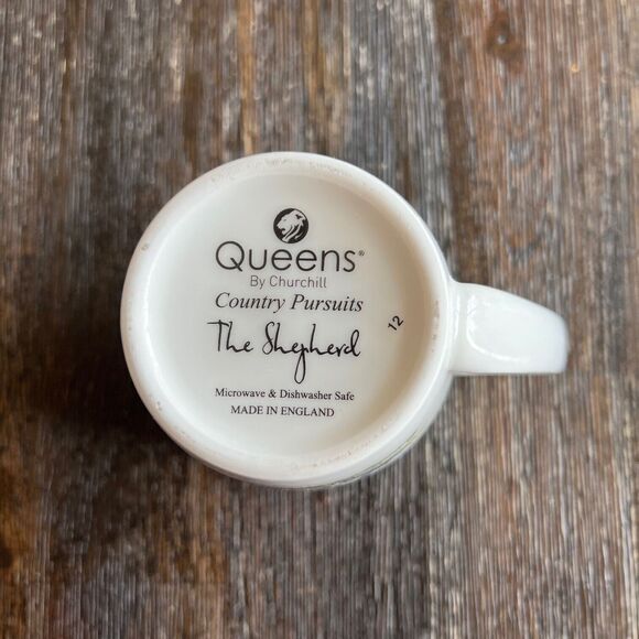 Queens by Churchill Country Pursuits The Shepherd Dog Ceramic Coffee Mug 8 oz - Picture 4 of 5
